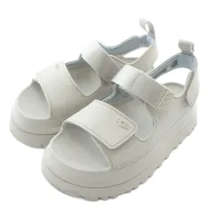 アグ UGG ゴールデングロウ GoldenGlow サンダル プラットフォーム ストラップ US5 22㎝ ベージュ 1152685 /XZ ■GY19