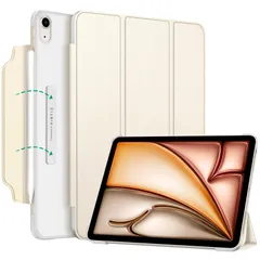 Fintie スリムシェルケース iPad Air 11インチ M3 (2025) / M2 (2024) iPad Air 第5世代 (2022) / 第4世代 (2020) 10.9インチ用 - [磁気クラスプ] 軽 [スターライト(Starlight)]
