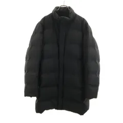 UNIQLO ユニクロ シームレス ダウンコート XL ブラック メンズ 古着