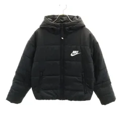NIKE ナイキ 中綿ジャケット S ブラック レディース 古着