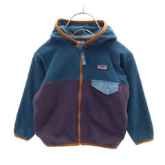 patagonia パタゴニア フリースジャケット 2T ブルー系 60155FA20 アウトドア キッズ 古着