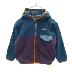 patagonia パタゴニア フリースジャケット 2T ブルー系 60155FA20 アウトドア キッズ 古着