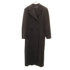 mia carna ミアカーナ カシミア100％ ロングコート 9 ブラウン系 レディース 古着