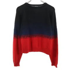 Emporio Armani エンポリオアルマーニ 長袖 セーター 14A レッド系 ニット キッズ 古着