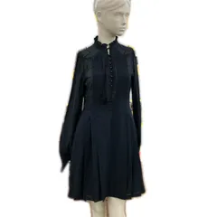 186005 BURBERRY BLUE LABEL バーバリーブルーレーベル ワンピース 黒