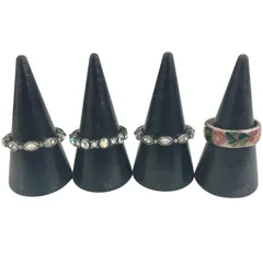 186000 現状品 ANNA SUI アナスイ リング　１３～１５号 シルバー レディース 4点まとめ売り