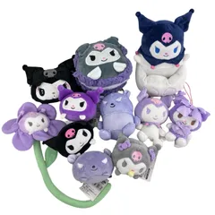 186001 SANRIO サンリオ クロミ　バク　マスコット　雑貨　もちもち 11点まとめ売り