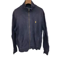 186004 Polo by Ralph Lauren ポロバイラルフローレン ジップアップスウェット MNBLKNIM1C00007  L ネイビー ワンポイントロゴ コットン