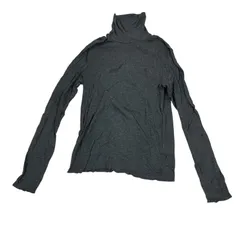 186000 RALPH LAUREN SPORT ラルフローレンスポーツ タートルネック ロングＴシャツ ニット XL グレー コットン