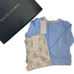 186004 新品未使用 RALPH LAUREN ラルフローレン ベビー セットアップ 花柄 80