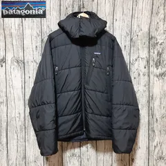 【size M】patagonia Puff Jacket Black Navy 2004 パタゴニア パフジャケット ブラック ネイビー 83990 F4