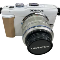 186001 動作未確認 OLYMPUS オリンパス デジカメ　一眼ミラーレス ホワイト