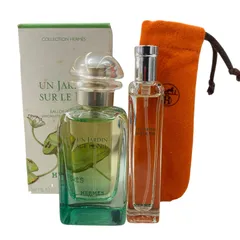 186000 HERMES エルメス UN JARDIN SUR LE NIL 50ml、15ml 2点まとめ売り