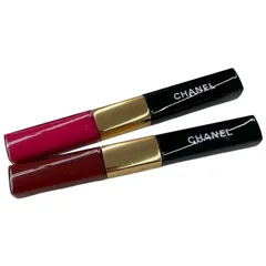 186005 CHANEL シャネル ル ルージュ デュオ ウルトラ トュニュ グロス 2点まとめ売り