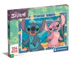 ディズニー　スティッチ　Disney Stitch ジグソーパズル パズル 104ピース 48.5cm x 33.5cm