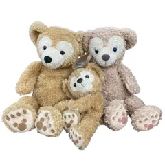 170071 ダッフィー シェリーメイ ぬいぐるみＳ ポーチ 3点まとめ売り