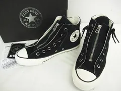 未使用同様 CONVERSE SUEDE ALL STAR 100 CENTERZIP HI コンバース 100周年モデル ハイカットスニーカー 1CL745 23.5cm 箱付 LF0001-0120-5