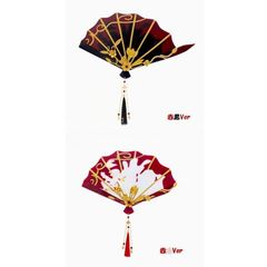 太極拳 扇 ドラゴンと鳳凰のデザイン 2セット - メルカリ