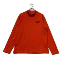中古 メンズ ジャックバニー Jack Bunny!! 長袖シャツ 5(L) 橙 モックネック パイル ロゴプリント