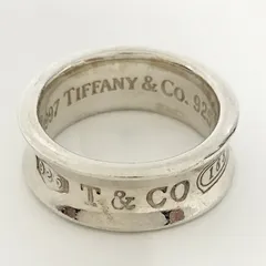 Tiffany＆Co. ナローリング 1837 シルバー925 SV925 シルバー