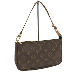 LOUIS VUITTON ポシェット アクセソワール アクセサリーポーチ モノグラム ブラウン M51980