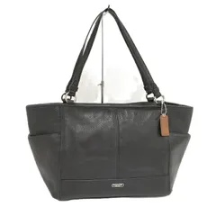 COACH トートバッグ レザー ブラック F29298