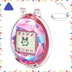 【在庫セール】翻蓋式設計 装着したまま充電可能 キズ防止 PC素材 防塵 ボタン保護 耐摩擦 オープンツール付き 全面保護ハードケース 専用 高密着 Original 3色選択可能 Tamagotchi (クリア) For