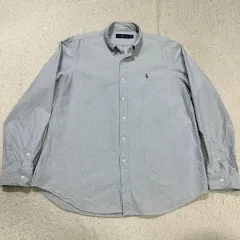 ポロ ラルフローレン オックスフォード シャツ 長袖 XL