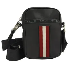 BALLY ミニ ショルダーバッグ レザー ブラック