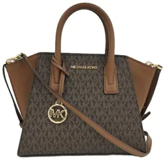 MICHAEL KORS 2WAYバッグ ショルダーバッグ レザー ブラウン