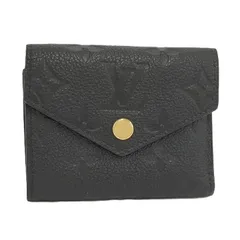LOUIS VUITTON ポルトフォイユ ゾエ 三つ折り財布 モノグラム アンプラント ノワール M62935