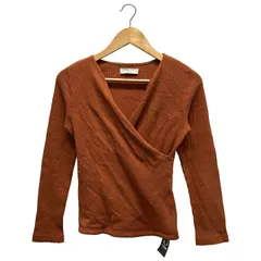 Archi (アーキ) ▲ ③ AW17-B3 リブカットソー レディース ブラウン FREE