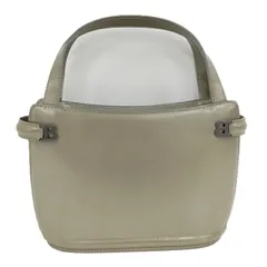 BALLY トートバッグ ハンドバッグ レザー グレー