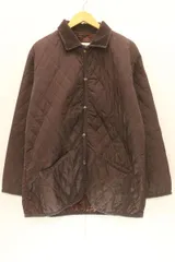 【中古】 無印良品 メンズキルティングジャケット XL キルティングジャケット 無印良品 XL ボルドー 赤紫 キルティング