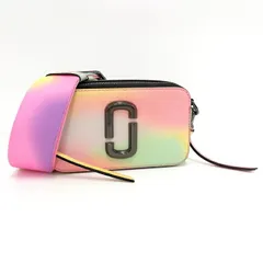 MARC JACOBS スナップショット ショルダーバッグ PVC マルチ