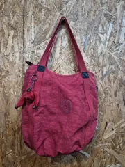 キプリング Kipling Classic ナイロン トートバッグ / モンキー キーホルダー