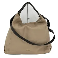 FURLA 2WAYトートバッグ エリザベス レザー ベージュ ブラウン