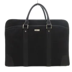 コムサイズム COMME CA ISM ビジネスバッグ シャドーストライプ 手提げ 黒 ブラック /FF