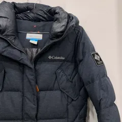 コロンビア オムニヒート グースダウン フード ダウンジャケット ロング丈