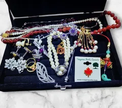 【遺品整理･まとめ売り】アクセサリー＆ストラップ等、ハンドメイド用、計19点 CA26A(T)1