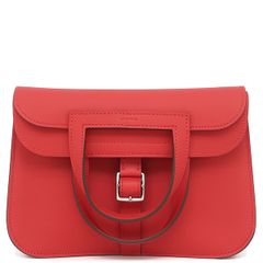 エルメス HERMES 2WAYバッグ アルザンミニ ヴォースイフト ルージュクー シルバー金具 新品 未使用 赤 5WAYバッグ K刻印(2025年製) 【箱】【中古】