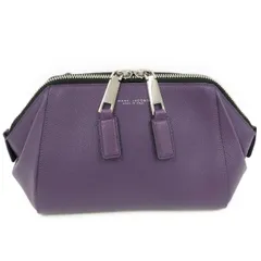 Marc Jacobs クラッチバッグ レザー パープル