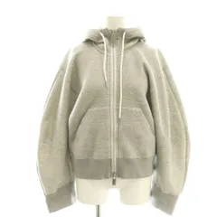 サカイ sacai Sponge Sweat Hoodie ジップアップパーカー フーディー 1 グレー 24-07394 /DF ■OSのサムネイル