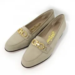 Salvatore Ferragamo パンプス レディース 表記サイズ5 1/2 レザー ベージュ