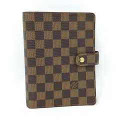 LOUIS VUITTON アジェンダMM システム手帳カバー ダミエ エベヌ R20240