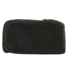 クロムハーツ CHROME HEARTS REC F ZIP 3セメタリー クロスパッチ 長財布 レザー ラウンドファスナー 黒 ブラック /XZ ☆AA★のサムネイル