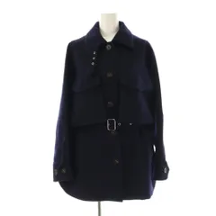 チノ CINOH W Face Big Pocket Jacket  シャツジャケット ベルト付き 36 ネイビー /DF ■OSのサムネイル