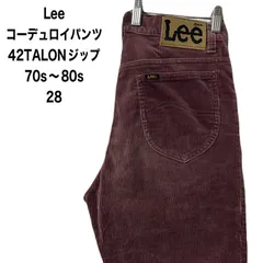 Lee Riders リー ライダース コーデュロイパンツ　42TALONジップ　ヴィンテージ　70s〜80s   28