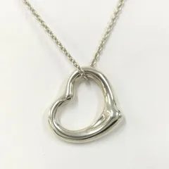Tiffany＆Co. ネックレス オープンハート ラージ SV925