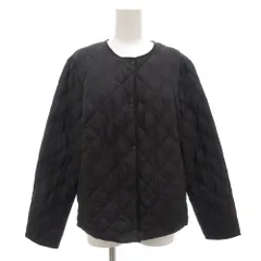 ユニクロ UNIQLO 23AW パフテックキルティングジャケット ウォームパデッド 中綿 L 黒 ブラック 211-460909 /GV